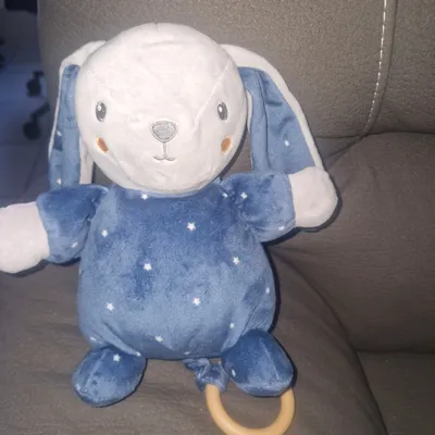 Peluche lapin musical